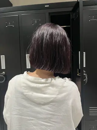 ミディアム カラー room肥後橋所属・room ヨネヤマのヘアスタイル