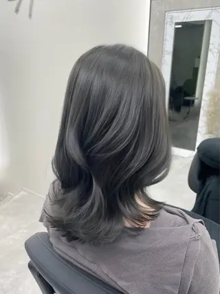 ロング カラー 心斎橋/ブリーチなし 髪質改善/レイヤーのヘアスタイル