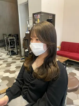 ロング 髪質改善韓国レイヤー SHIORI🦋のヘアスタイル
