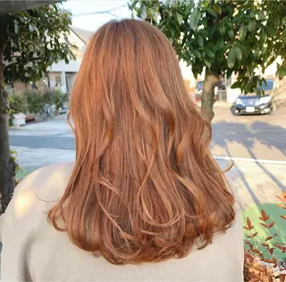 セミロング 那須 颯太のヘアスタイル