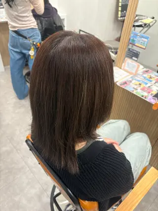 ミディアム カラー SHIAN ⭐️KAHO⭐️のヘアスタイル