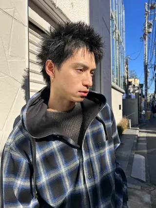 ショート モモセ ユメトのヘアスタイル