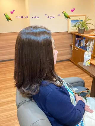 カラー Annon プライベートサロンのヘアスタイル