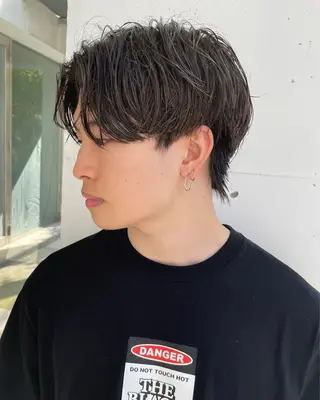 ショート カラー メンズ 🍒暖色カラー🍒 渋谷/YUUのヘアスタイル