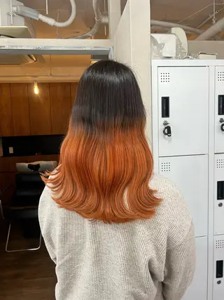 ロング ブリーチカラー 🤎〰️Yuunaのヘアスタイル