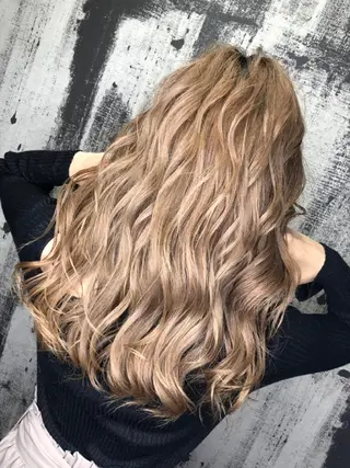 ロング メンズパーマ/顔周り レイヤーカット/えののヘアスタイル