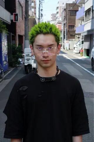 ショート カラー パーマ メンズ イージードリル‼️イ ージーパーマ‼️平山のヘアスタイル