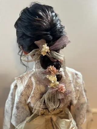 ヘアアレンジ キッズ カラー✨パーマ特化✨ himaiのヘアスタイル