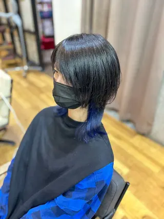 ミディアム カラー 🎀たな 🧸のヘアスタイル
