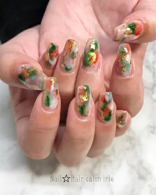 ネイル Hair salon Irie所属・與儀 知佳のネイルデザイン