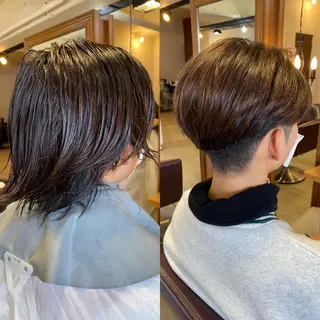 ショート ヘアアレンジ メンズ アイブロウ SALOWIN京都河原町Suite店所属・外国人風レイヤー/ ハイトーンSHUのヘアスタイル