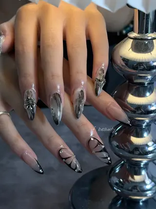 ネイル if Hair＆Nail Salon所属・IKA /海外ネイル /個性派/ワンホンのネイルデザイン