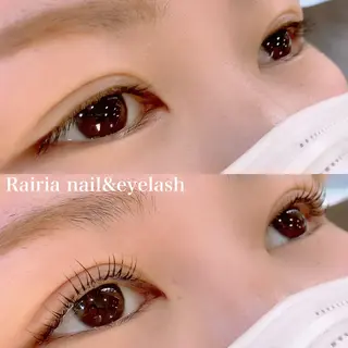 マツエク・マツパ Rairia nail & eyelash所属・Rairia🎀 eyelashのマツエク・マツパデザイン