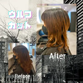 セミロング GR 髪質改善トリートメント×ヘッドスパ【ジーアール】所属・🌺中村🌺毎日楽し くなる髪をご提案✨のヘアスタイル