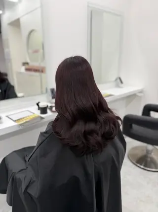 セミロング カラー ヘアアレンジ 🎀Girly艶髪カ ラー🎀Harukaのヘアスタイル