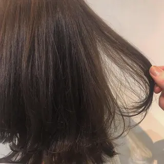 ミディアム カラー パーマ 💫期間限定価格💫 似合わせカット🧚のヘアスタイル