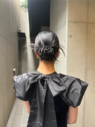 ロング ヘアアレンジ 〖❁田尻千尋| LEONID❁〗のヘアスタイル