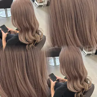 セミロング カラー - aiko -のヘアスタイル