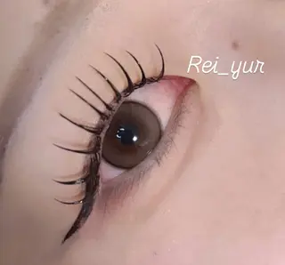 マツエク・マツパ yur茶屋町【ユル】 Reiのマツエク・マツパデザイン