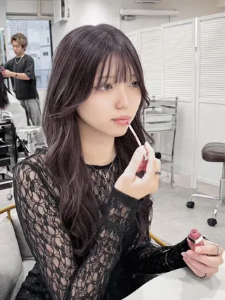 セミロング 久米 文弥のヘアスタイル