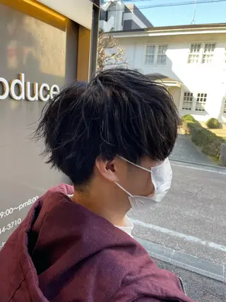 ショート メンズ 小澤 奈津美のヘアスタイル