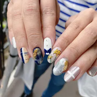 ネイル To Me Nail所属・🩵 mei🩵のネイルデザイン