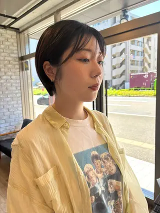 ショート 迫 裕美のヘアスタイル