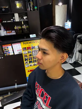 ミディアム メンズ BADBARBER蒲田店所属・barber goriのその他イメージ