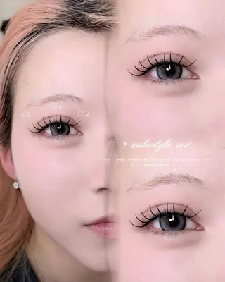 マツエク・マツパ RUNON 🎀 大阪福島 SeneLのマツエク・マツパデザイン