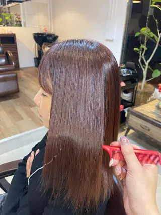 ミディアム 🔴CURIO キュリオ/南船場🔴のヘアスタイル