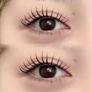 マツエク・マツパ ﾊﾙｶ🎀まつパ/束 感マツエク/フラットのマツエク・マツパデザイン