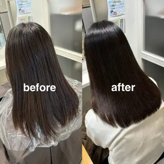 セミロング オダシマ タマキのヘアスタイル