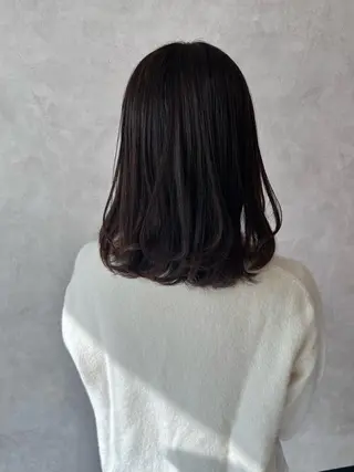 ミディアム Natsuno/天神 薬院/モデル募集中のヘアスタイル