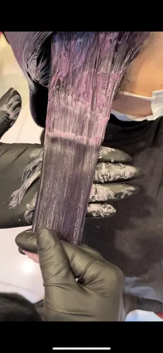 セミロング カラー 縮毛/髪質改善 上野颯太のヘアスタイル