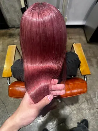 【💎ツヤ髪💎】 ダメージレスカラー✨のヘアスタイル