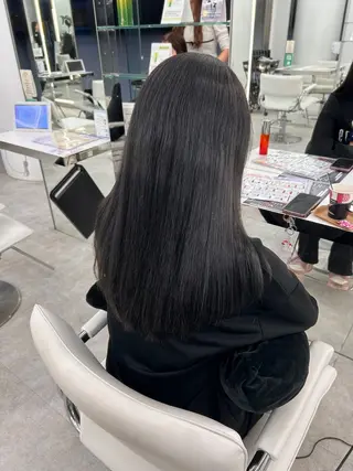 ロング カラー はるか/ブリーチカラ ー/ヘアアレンジ🤍のヘアスタイル