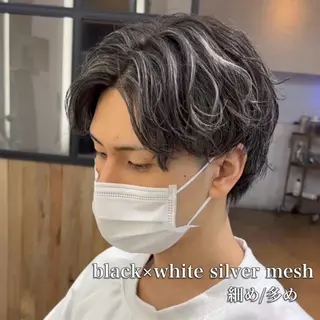 カラー メンズ メンズ/メッシュ ‪‪/セット/aoiのヘアスタイル