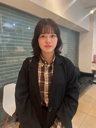 カラー リリカ🐈‍⬛ブリー チカラー/上永谷のヘアスタイル