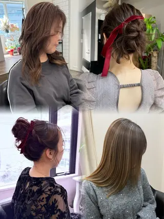 ショート 白髪ぼかし 👒堀江・ヨンスクのヘアスタイル