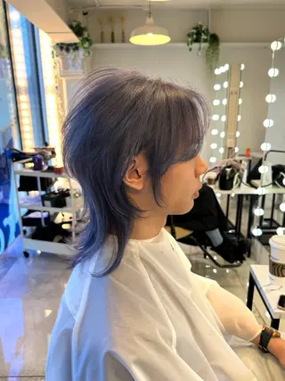 ミディアム SHIN レイヤー‪‪カットのヘアスタイル