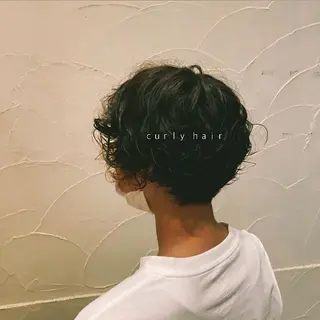 ショート パーマ/名古屋パーマ / コデラ ナナホのヘアスタイル