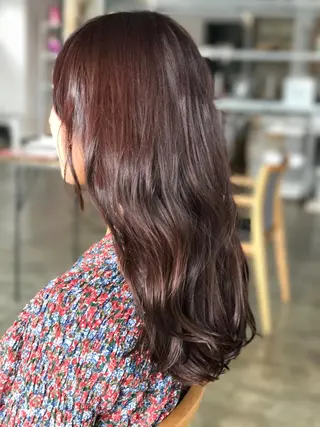 ミディアム セミロング ロング カラー 🌈ディレクター🌈 徳松優希のヘアスタイル