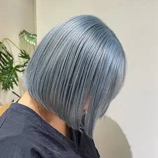 ミディアム カラー 新宿/ハイトーン /ボブ/しょうごのヘアスタイル