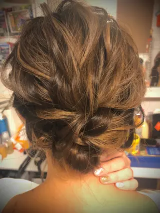 ショート 六本木/ヘアセット /hairmakeのヘアスタイル