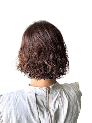 ミディアム パーマ ASAKURA所属・ASAKURA 美容室のヘアスタイル