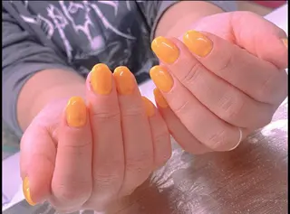 ネイル I-nailロング /ワンホン/キラキラのネイルデザイン