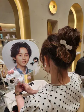 ヘアアレンジ あかね☆ヘアアレンジ /ボブ/縮毛矯正のヘアスタイル