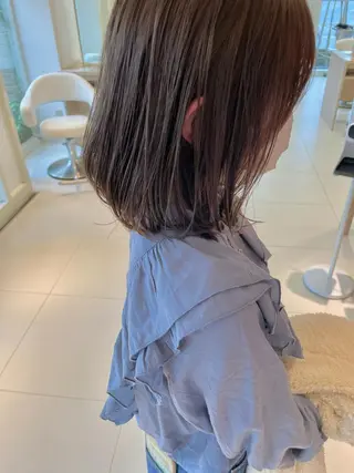 ミディアム カラー 鶴岡で縮毛矯正なら お任せ！ハヤシナオミのヘアスタイル