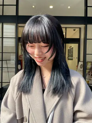 ロング Neale. ナナカのヘアスタイル