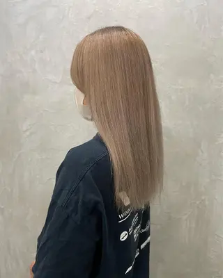 カラー MaisonHALU 松浦光咲のヘアスタイル